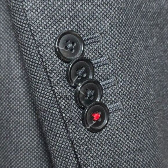 Suitsupply Men's Gray Sienna Blazer Vitale Barberis Canonico Super 110s 44R - Picture 6 of 12